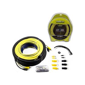 For-X XY-8KIT 8GA Bakır Vakumlu Oto Amfi Kablo Seti