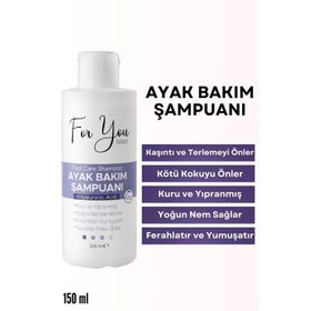 For You Gold 150 ml Tırnak Mantarı Koku Kaşıntı Önleme Ayak Bakım Şampuanı