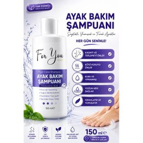 For You Gold 150 ml Tırnak Mantarı Koku Kaşıntı Önleme Ayak Bakım Şampuanı