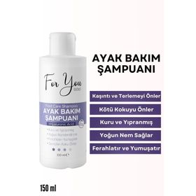 For You Gold 150 ml Tırnak Mantarı Koku Kaşıntı Önleme Ayak Bakım Şampuanı