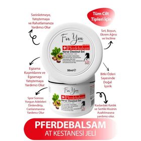 For You Gold 50 ml At Kestanesi Ağrı Kesici Masaj Jeli