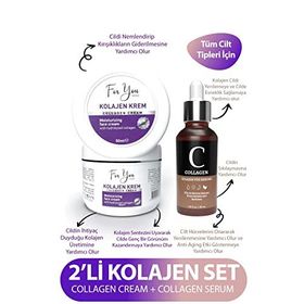For You Gold Anti-Aging Kırışıklık Karşıtı Onarıcı Besleyici Canlandırıcı Bakım Kremi ve Collagen Serum