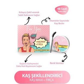 For You Gold Besleyici 50 ml Kaş Şekillendirici ve Sabitleyici Wax