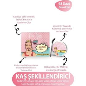For You Gold Besleyici 50 ml Kaş Şekillendirici ve Sabitleyici Wax
