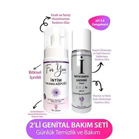 For You Gold Genital Bölge Temizleyici Köpük ve Intim Bakım Losyonu