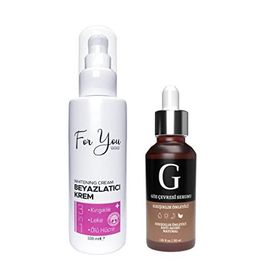 For You Gold Göz Çevresi Serumu Kırışıklık Önleyici Morluk Karşıtı Bakım Serumu ve Beyazlatıcı Krem