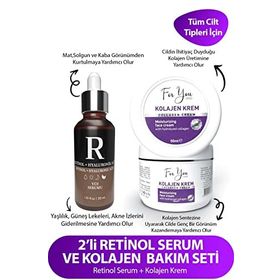 For You Gold Retinol İçeren Leke Kırışıklık Karşıtı Aydınlatıcı ve Yenileyici Yüz Serumu
