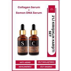 For You Gold Somon Dna Collagen Serum Anti Aging Kırışıklık ve Yaşlılık Karşıtı Yüz Bakım Serumu Seti