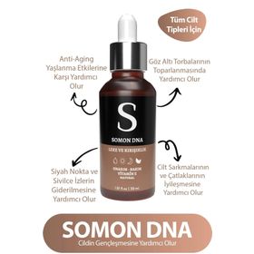 For You Gold Somon Dna Serum - Leke ve Yaşlanma Karşıtı Onarım Bakım Cilt Yüz Bakım Serumu
