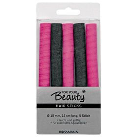 For Your Beauty 13 mm Ebatında Bükülür 15 cm Uzunluğunda 5'li Renkli Sünger Bigudi