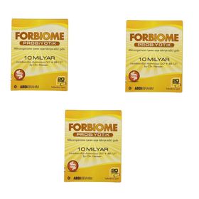 Forbiome Probiyotik 10 Milyar 3x20 Saşe