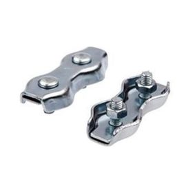 Force Chain Duplex Clip 8 mm 10 Adet Çiftli Çelik Halat Klipsi