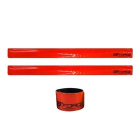 Force Fosforlu Kırmızı 38 cm Kol Paça Bandı