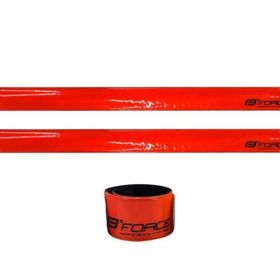 Force Fosforlu Kırmızı 38 cm Kol Paça Bandı