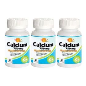 Force Nutrition Calcium 750 mg 3x60 Tablet
