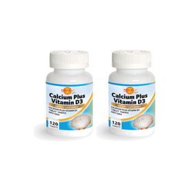 Force Nutrition Calcium Plus Vitamin D3 2x120 Tablet