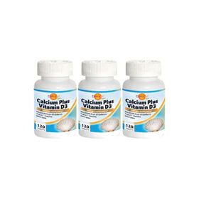 Force Nutrition Calcium Plus Vitamin D3 3x120 Tablet