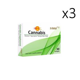 Force Nutrition Cannabis 1000 mg 30 Kapsül