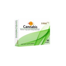 Force Nutrition Cannabis Kenevir Yağı 1000 mg 30 Kapsül