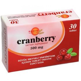 Force Nutrition Cranberry 500 mg 30 Tablet