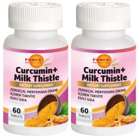 Force Nutrition Curcumin Milk Thistle 2x60 Tablet