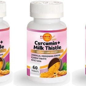 Force Nutrition Curcumin Milk Thistle 3x60 Tablet