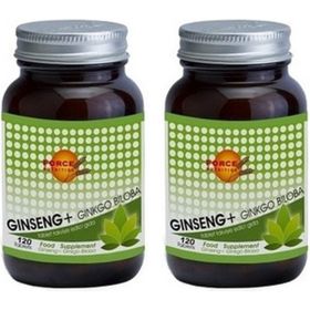 Force Nutrition Ginseng Ginkgo Biloba 120 Tablet
