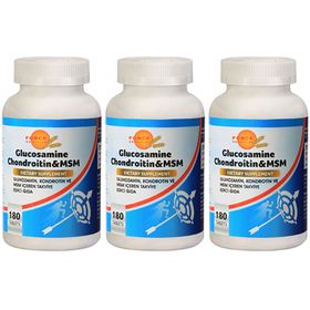 Force Nutrition Glucosamine Chondroitin MSM 180 Tablet