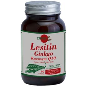 Force Nutrition Lesitin Ginkgo Q10 90 Kapsül