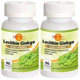 Force Nutrition Lesitin Ginkgo Q10 90 Kapsül
