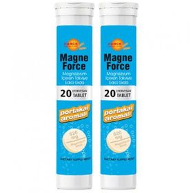 Force Nutrition Magne Force Magnezyum Sitrat 2x20 Efervesan Tablet