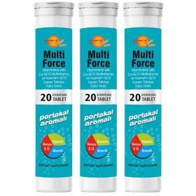 Force Nutrition Multi Force 3x20 Efervesan Tablet