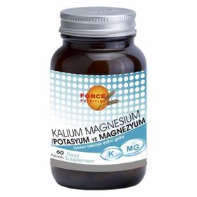 Force Nutrition Potasyum Magnezyum 60 Tablet