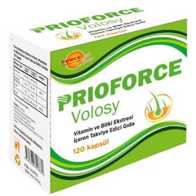 Force Nutrition Prioforce Volosy 120 Kapsül