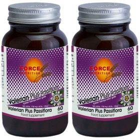 Force Nutrition Valerian Plus Passiflora 2x60 Tablet