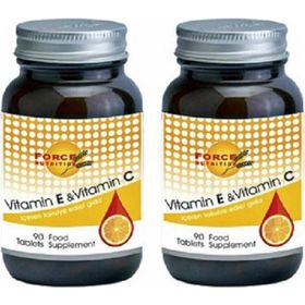 Force Nutrition Vitamin E Vitamin C 2x90 Tablet