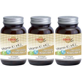 Force Nutrition Vitamin K1 K2 60 Kapsül