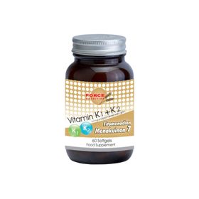 Force Nutrition Vitamin K1 K2 Menakuinon 60 Kapsül