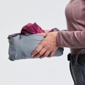 Forclaz MT100 Mor Trekking Şişme Kadın Outdoor Yelek