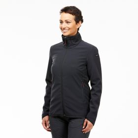Forclaz MT100 Siyah Rüzgar Kesen Softshell Kadın Outdoor Mont