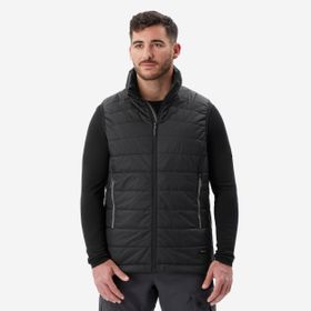 Forclaz MT100 Siyah Trekking Şişme Erkek Outdoor Yelek