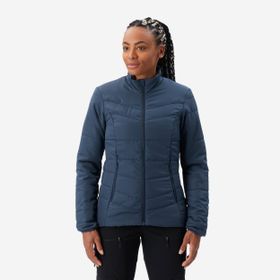 Forclaz MT50 Mavi 5 Derece Trekking Şişme Kadın Outdoor Mont