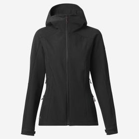 Forclaz MT500 Siyah Rüzgar Kesen Softshell Kadın Outdoor Mont