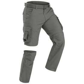 Forclaz Travel 100 Haki Modüler Kargo Erkek Outdoor Pantolon