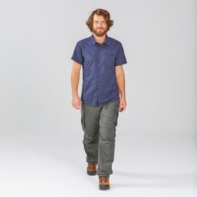 Forclaz Travel 100 Haki Modüler Kargo Erkek Outdoor Pantolon