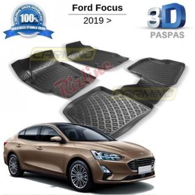 Ford 2018 Sonrası Focus 5 Sedan 3D Havuzlu Paspas