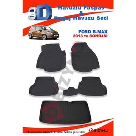 Ford B-Max 2012 ve Sonrası Paspas ve Bagaj Havuzu