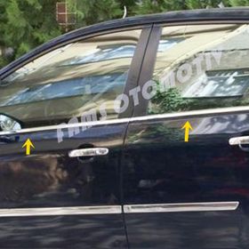 Ford C-Max 2003-2010 4 Parça Krom Cam Çıtası