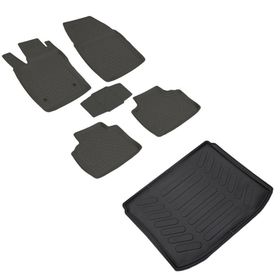 Ford C-Max 2004-2010 Premium 3D Bej Havuzlu Oto Paspas Bizymo