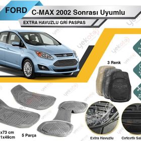 Ford Cmax 2002 Sonrası 3D Havuzlu Paspas